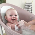 Детская ванночка SHNUGGLE, Blossom Pink, 0-12+ месяцев